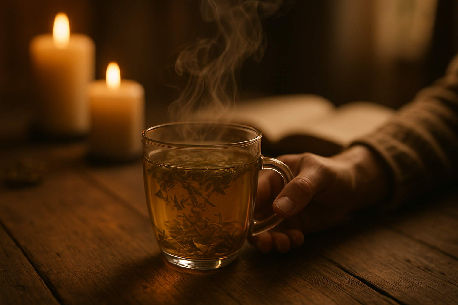 20251009 1942 cozy tea moment simple compose 01k750zwn1epdb07d81jqb3zv1