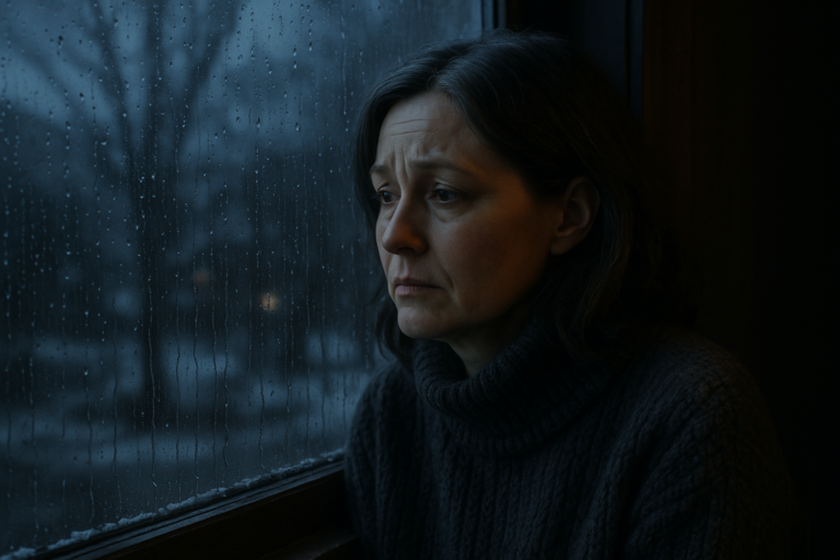 20251211 2205 traurige frau im winter simple compose 01kc7km6atf1vaz0hwvy8zhc0h