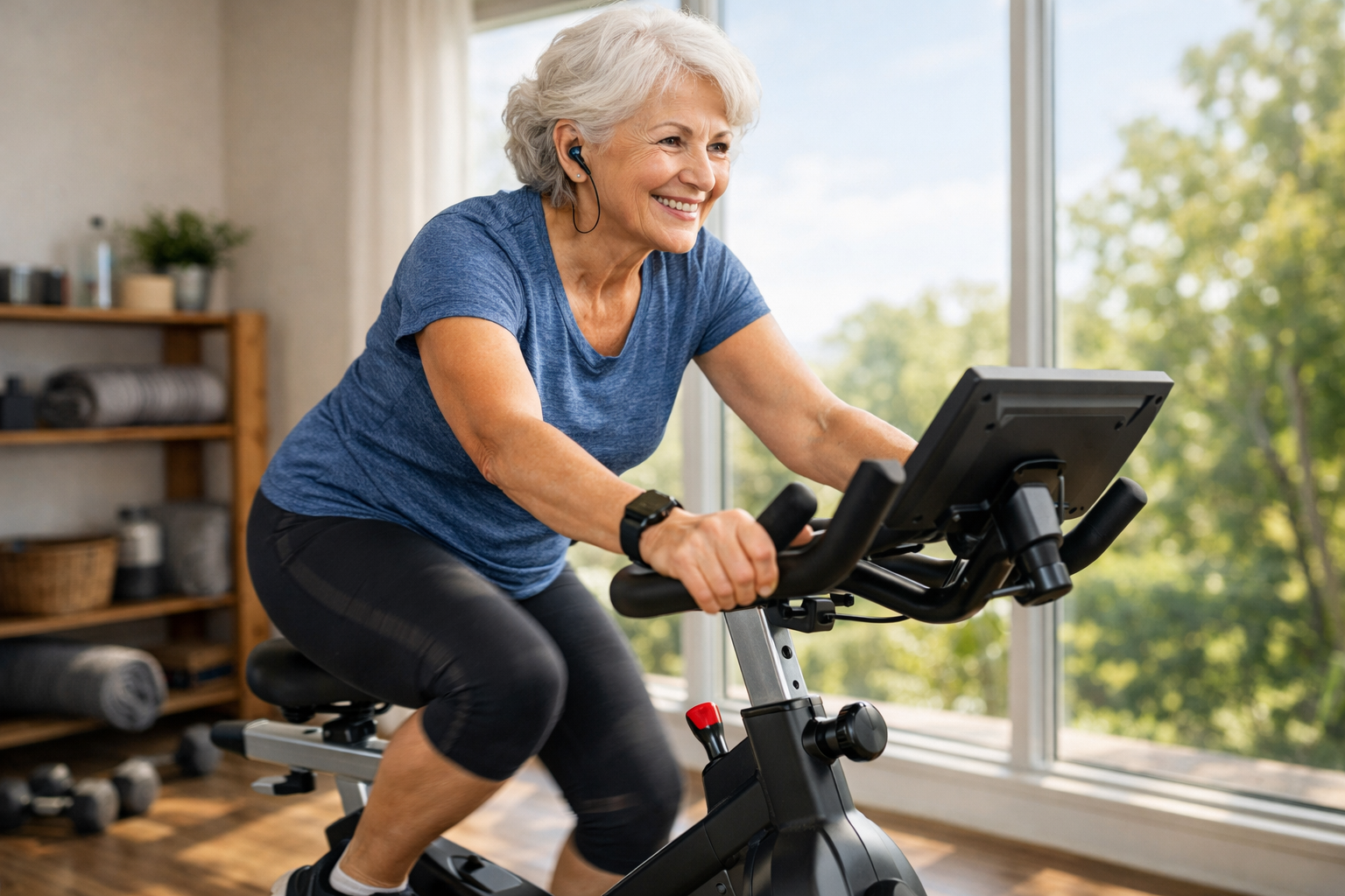 Gelenkschonender Heimtrainer für Zuhause – entspanntes Training im Wohnzimmer