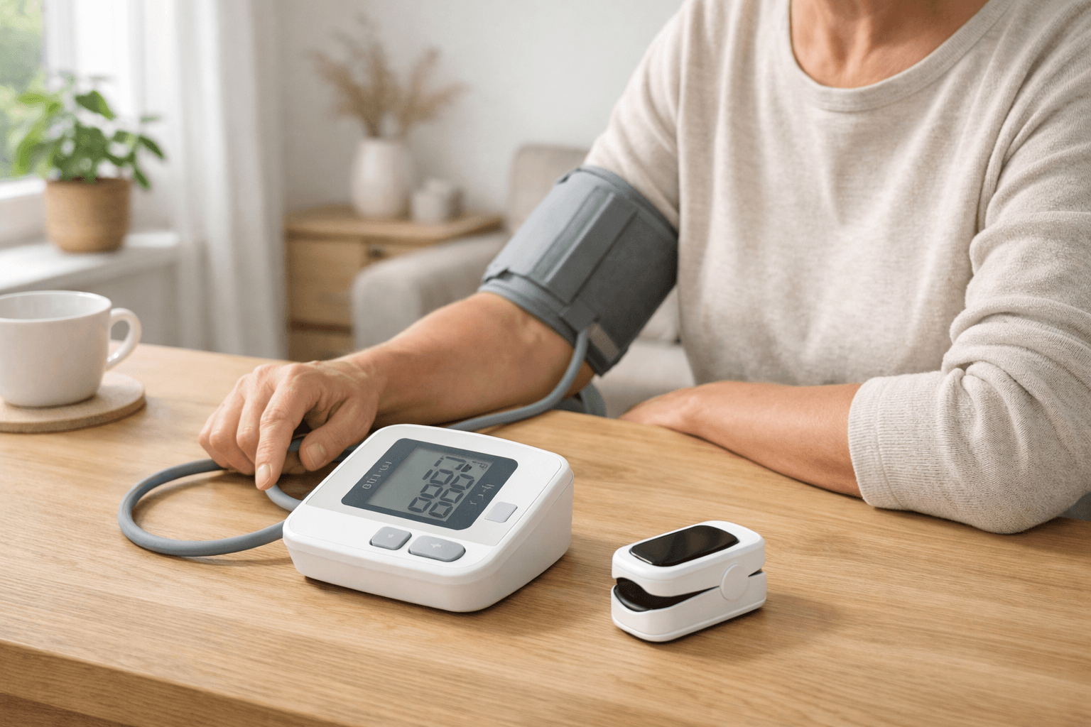 Was sind Vitalparameter? Blutdruck, Puls und Sauerstoffsättigung zuhause messen